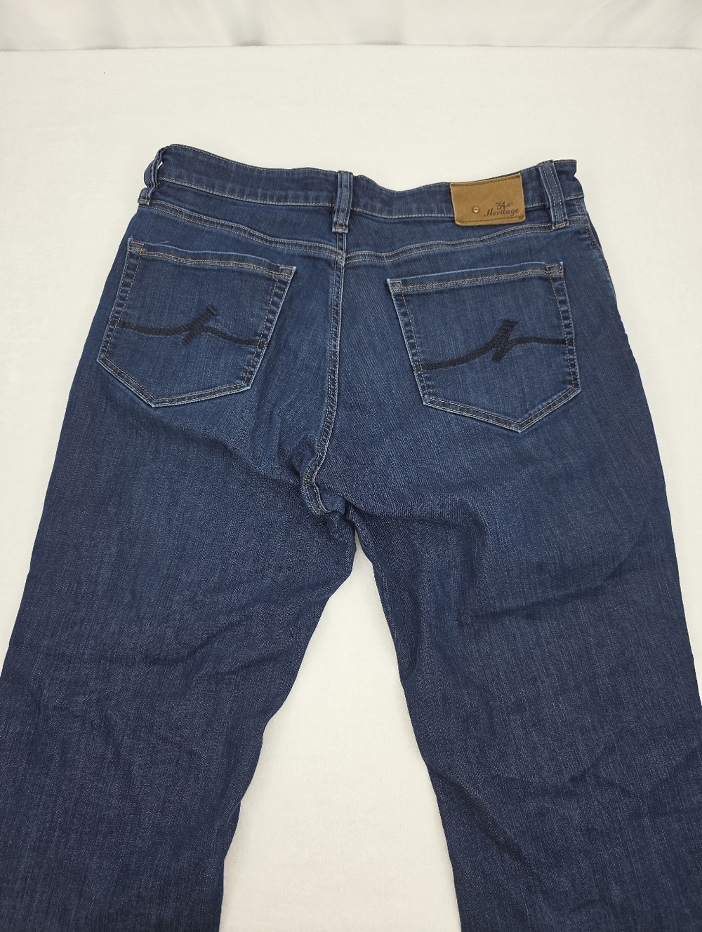 34 Heritage Charisma Men's Dark Blue Straight Leg Jeans Size 34x30 AG-3464 - Picture 9 of 10